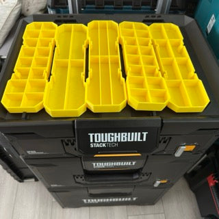 Nesting Bins for ToughBuilt StackTech Tool Box TB-B1-B-30 — Set of 6