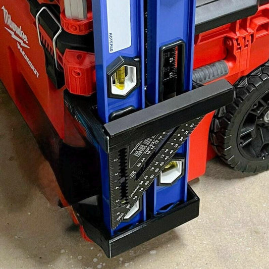 Milwaukee Packout Tool Box Accessory: 5-in-1 Mount for Levels & Squares