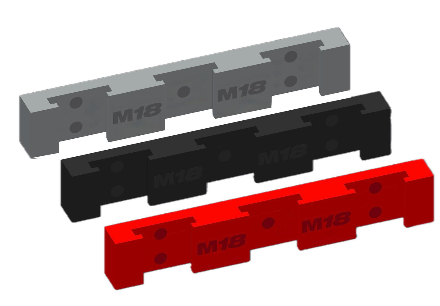 Milwaukee M18 18V Triple Battery Holder Mount Heavy Duty Wall Mount