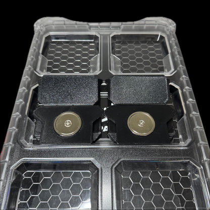 Milwaukee Packout OmniLink Mod | Magnetic Cleat Feet, Top Lid Mount