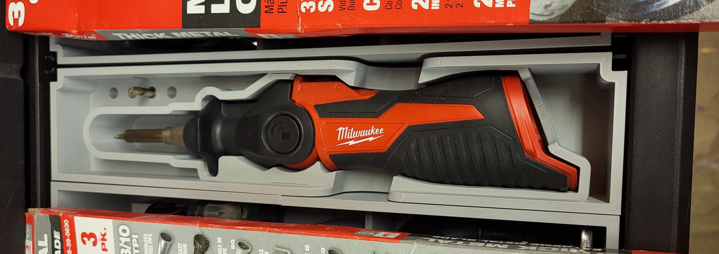 Milwaukee Packout M12 Soldering Iron Solder INSERT (ONLY) for Packout Drawers