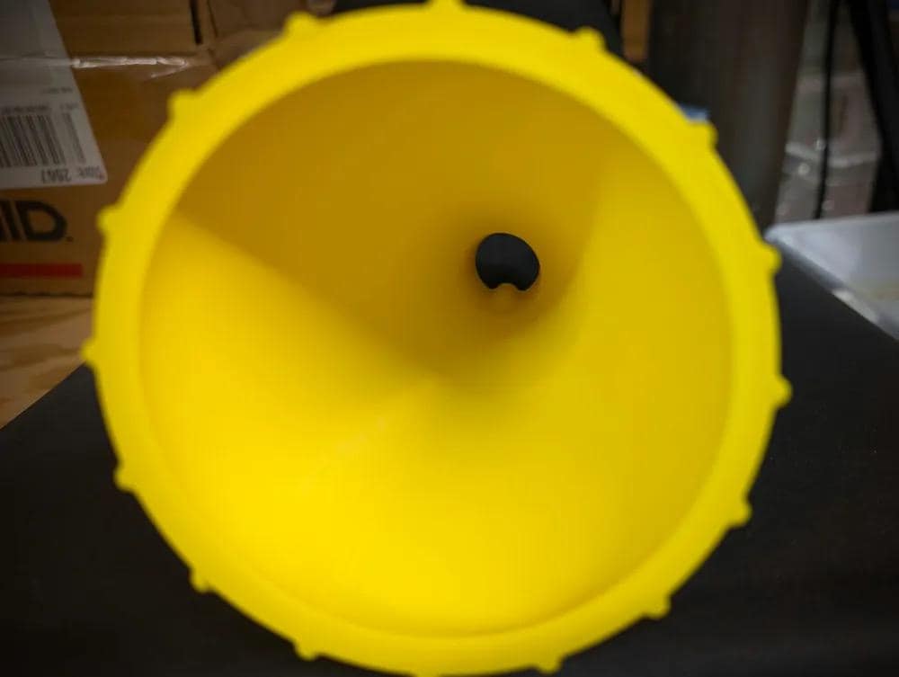 Yamaha MT-07 / Tenere 700 CP2 Oil Funnel Thread-In Vented Easy Oil Changes BLACK