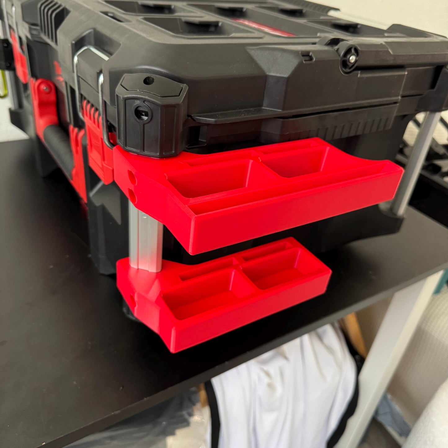 Milwaukee Packout Tool Box Accessory: 5-in-1 Mount for Levels & Squares