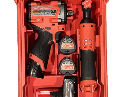 Milwaukee M12 FUEL 1/2 - 3/8 Impact Wrench & 3/8 Ratchet | Packout INSERT (ONLY)