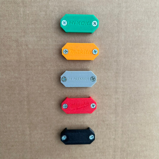 5X Tape Measure Holder Wall Mount Bracket Clip with Tool Brand Logo