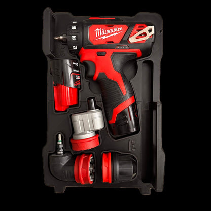 Milwaukee M12 BDDX Sub Compact Drill Driver with Removable Chuck INSERT for Packout Organizer