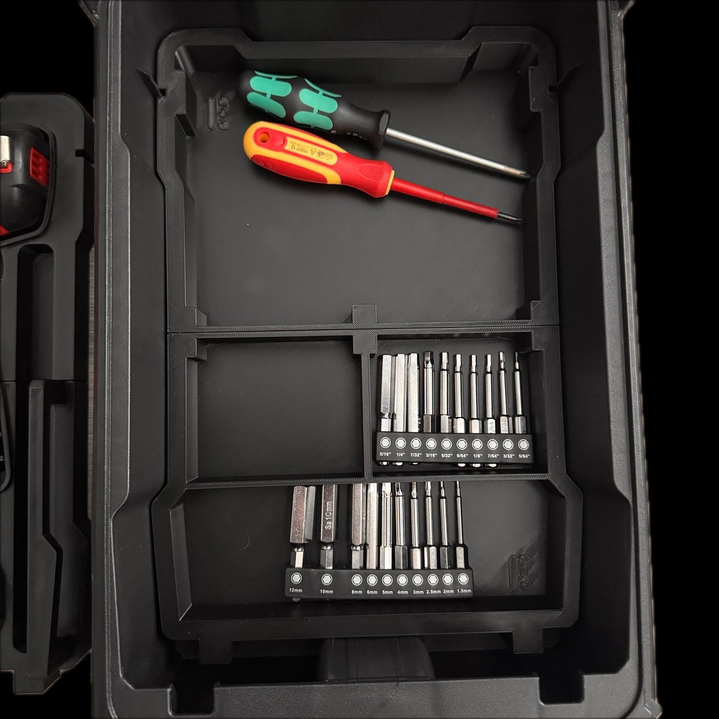Milwaukee M12 BDDX Sub Compact Drill Driver with Removable Chuck INSERT for Packout Organizer