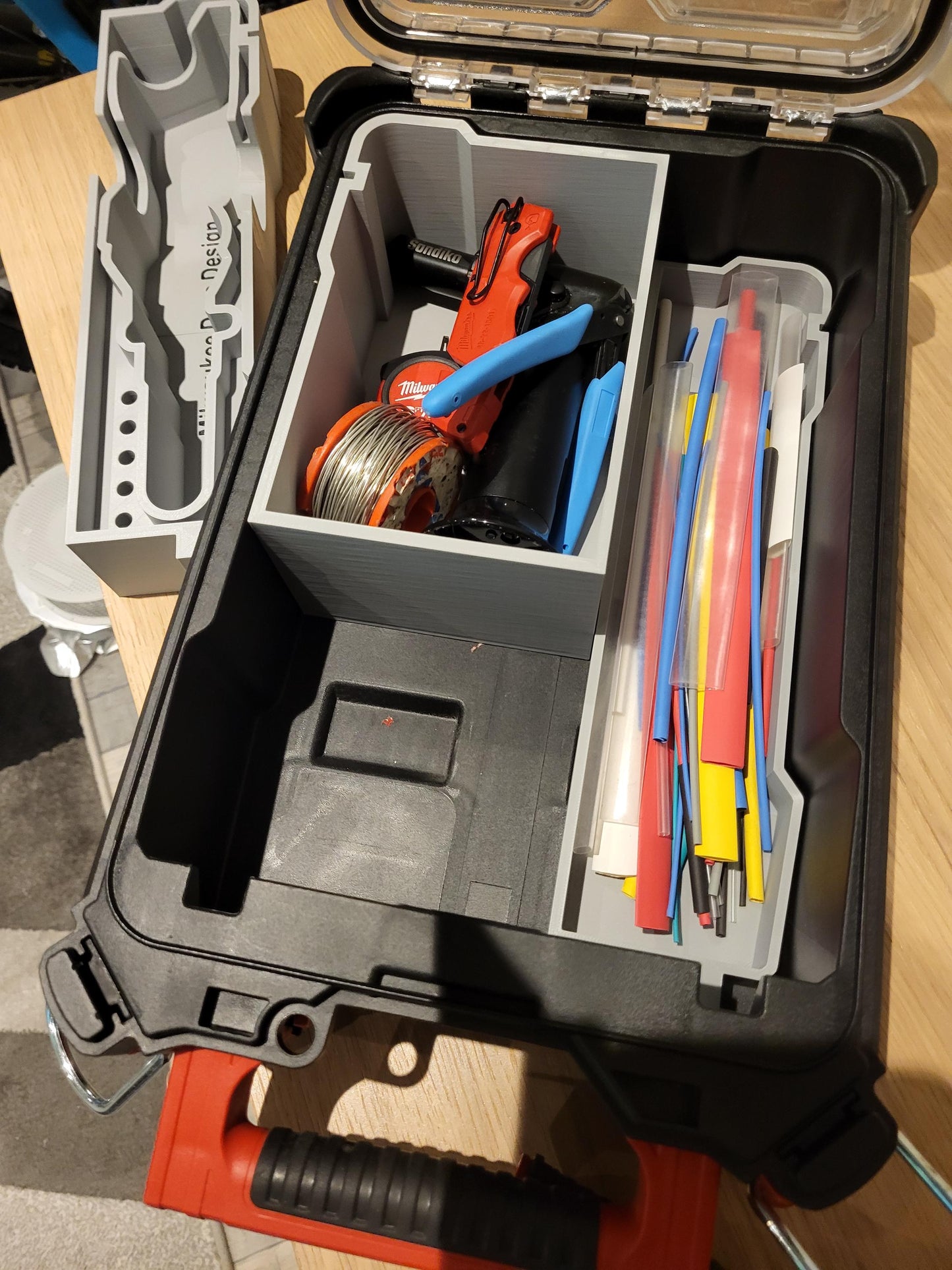 Milwaukee Packout M12 Soldering Iron Insert with 4 bins ( INSERT ONLY )