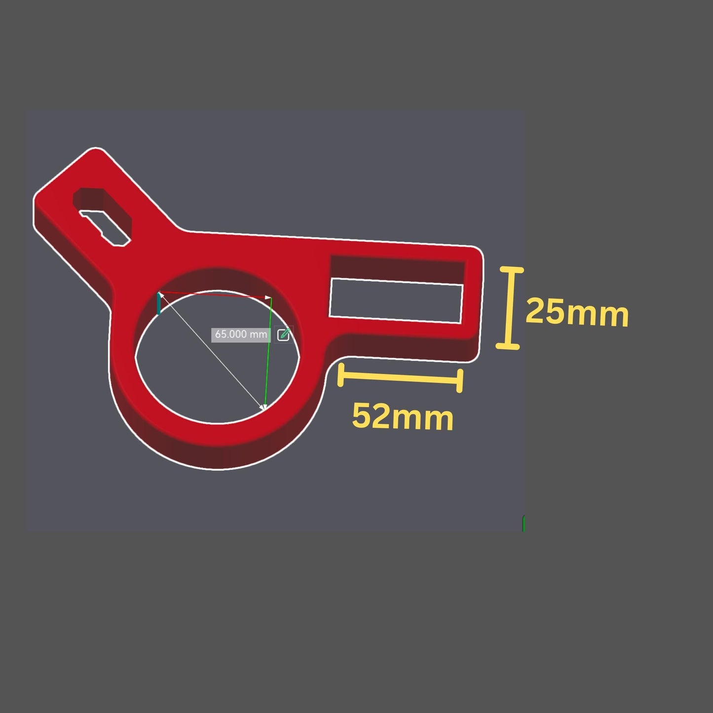 Milwaukee Packout Mod Rail Mount | Level & Tube Holder