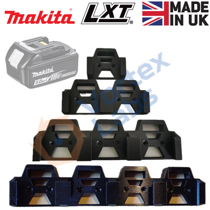 Makita LXT 18V Battery Wall Mount | Heavy Duty Organizer
