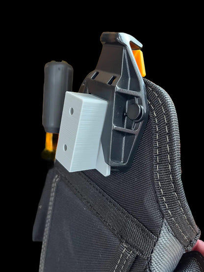 ToughBuilt ClipTech Wall Mount Set | Tool Pouch Organizer Hangers (3x)