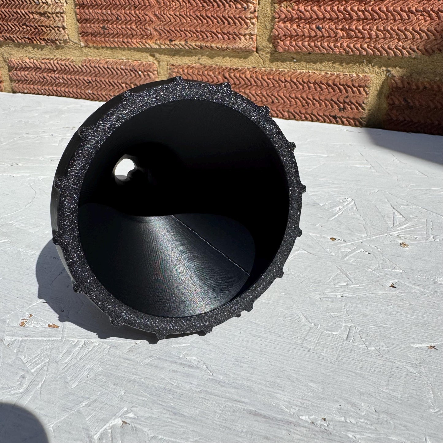 Kawasaki M30-1.5 Motorcycle Oil Funnel Thread-In Vented Easy Oil Changes BLACK