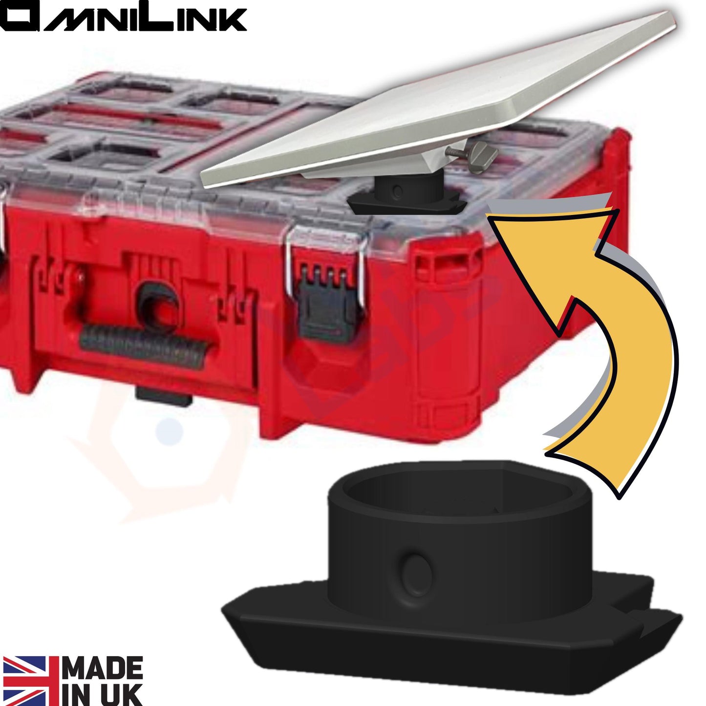Starlink Mini Post FEB 2025 Milwaukee Packout Top Lid Cleat Mount Packout Mod