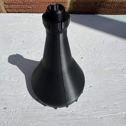 Kawasaki M30-1.5 Motorcycle Oil Funnel Thread-In Vented Easy Oil Changes BLACK