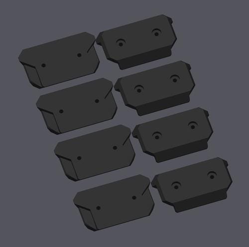 Milwaukee Packout Mounting Cleat Feet Packout Mods