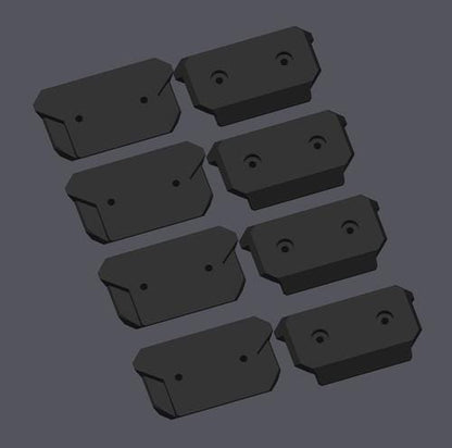 Milwaukee Packout Mounting Cleat Feet Packout Mods