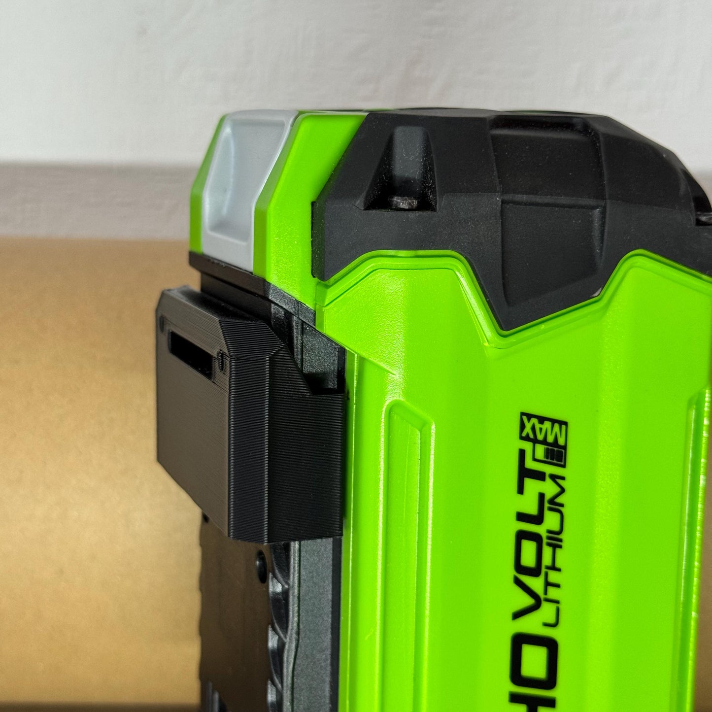 Greenworks 40V G-Max Battery Wall Mount Storage Hanger – Heavy Duty x3