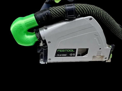 Festool Tracksaw Vacuum Hose Elbow: 90 Degree Dust Extractor Adapter