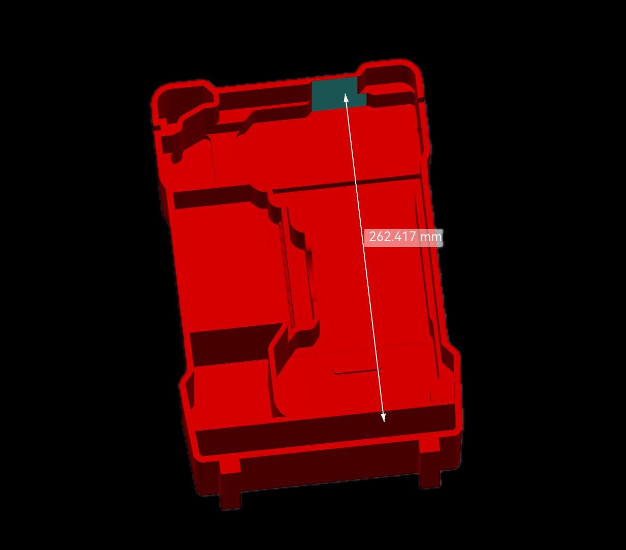 Milwaukee M18 FPD3 Packout Insert – Bit Holder & Tool Organizer