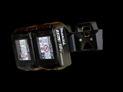 Makita LXT 18V Battery Wall Mount | Heavy Duty Organizer