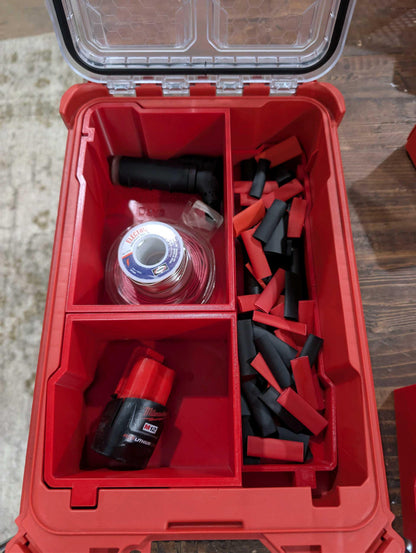 Milwaukee Packout M12 Soldering Iron Insert with 4 bins ( INSERT ONLY )