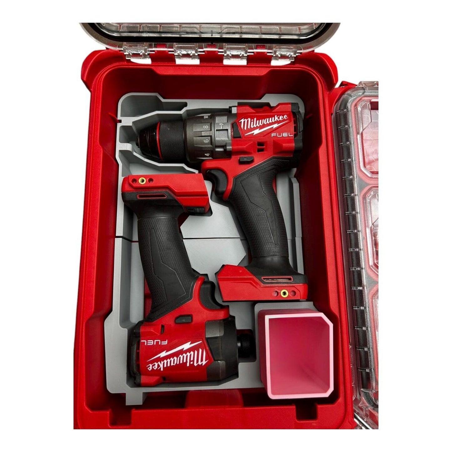 Milwaukee M18 2904 FPD3 Combi Drill & 2953 FID3 Impact INSERT for Packout