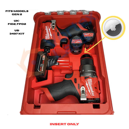 Milwaukee M12 3479 FUEL Gen 2 FPD2 Combi Drill & FID2 Impact Driver Packout INSERT
