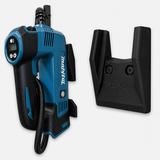 Makita DMP180 DMP180Z Compressor Wall Mount Holder | 18V Inflator Storage Bracket | LXT Tool Organiser