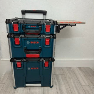 Side Table Flip Up Hinge Mounts for Bosch L-Boxx Contractor
