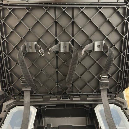 Share Secure Hook and Loop Strap Tie-Down Mount for ToughBuilt Stacktech Tool Box Lid