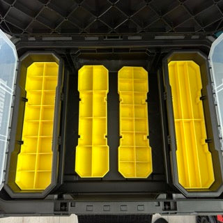 Nesting Bins for ToughBuilt StackTech Tool Box TB-B1-B-30 — Set of 6