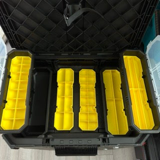 Nesting Bins for ToughBuilt StackTech Tool Box TB-B1-B-30 — Set of 6