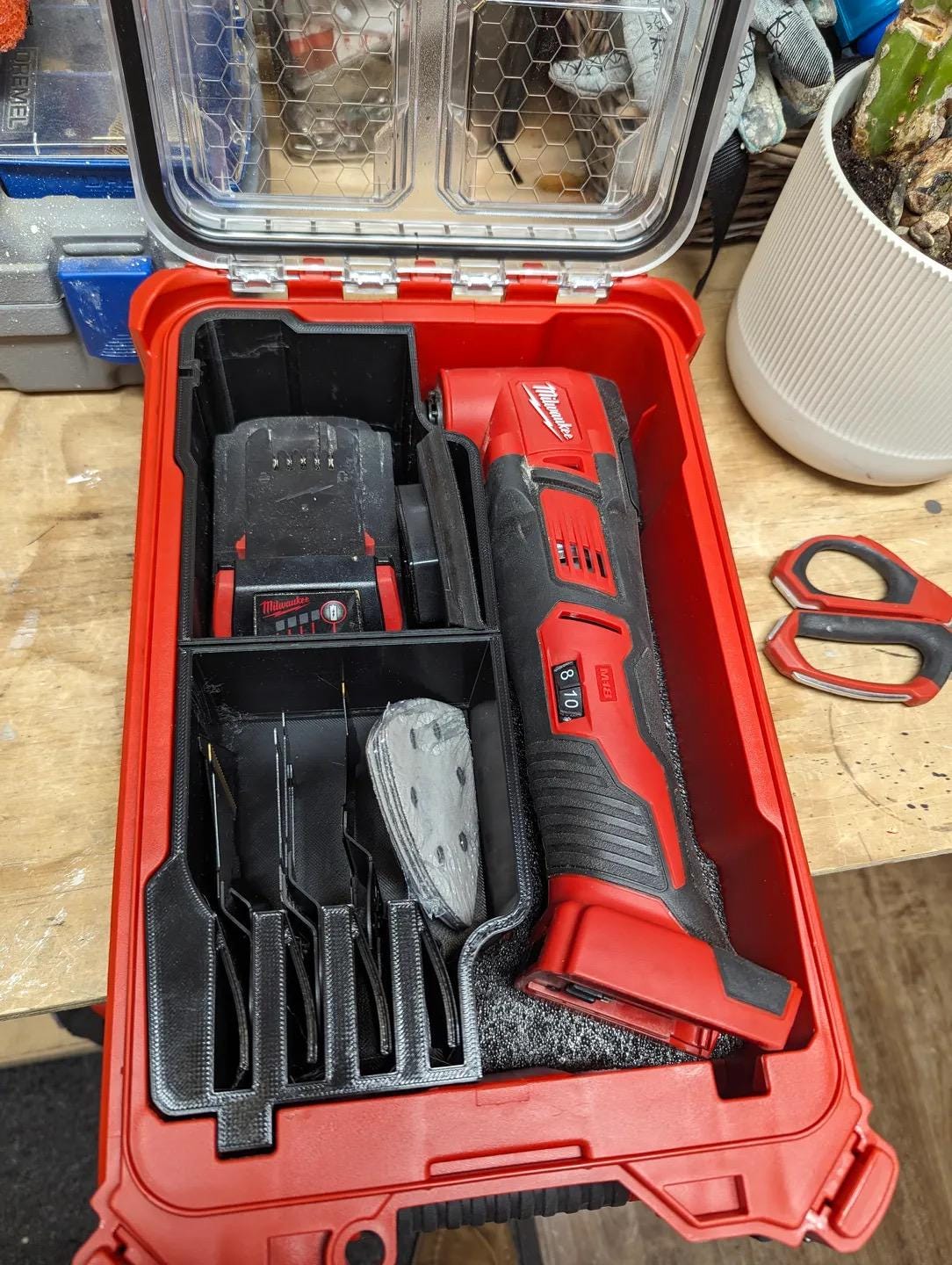 Milwaukee M18FMT 2836 M18 Fuel Oscillating Multi Tool INSERT (ONLY) for Packout