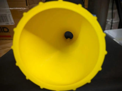 Yamaha MT-07 / Tenere 700 CP2 Oil Funnel Thread-In Vented Easy Oil Changes BLACK