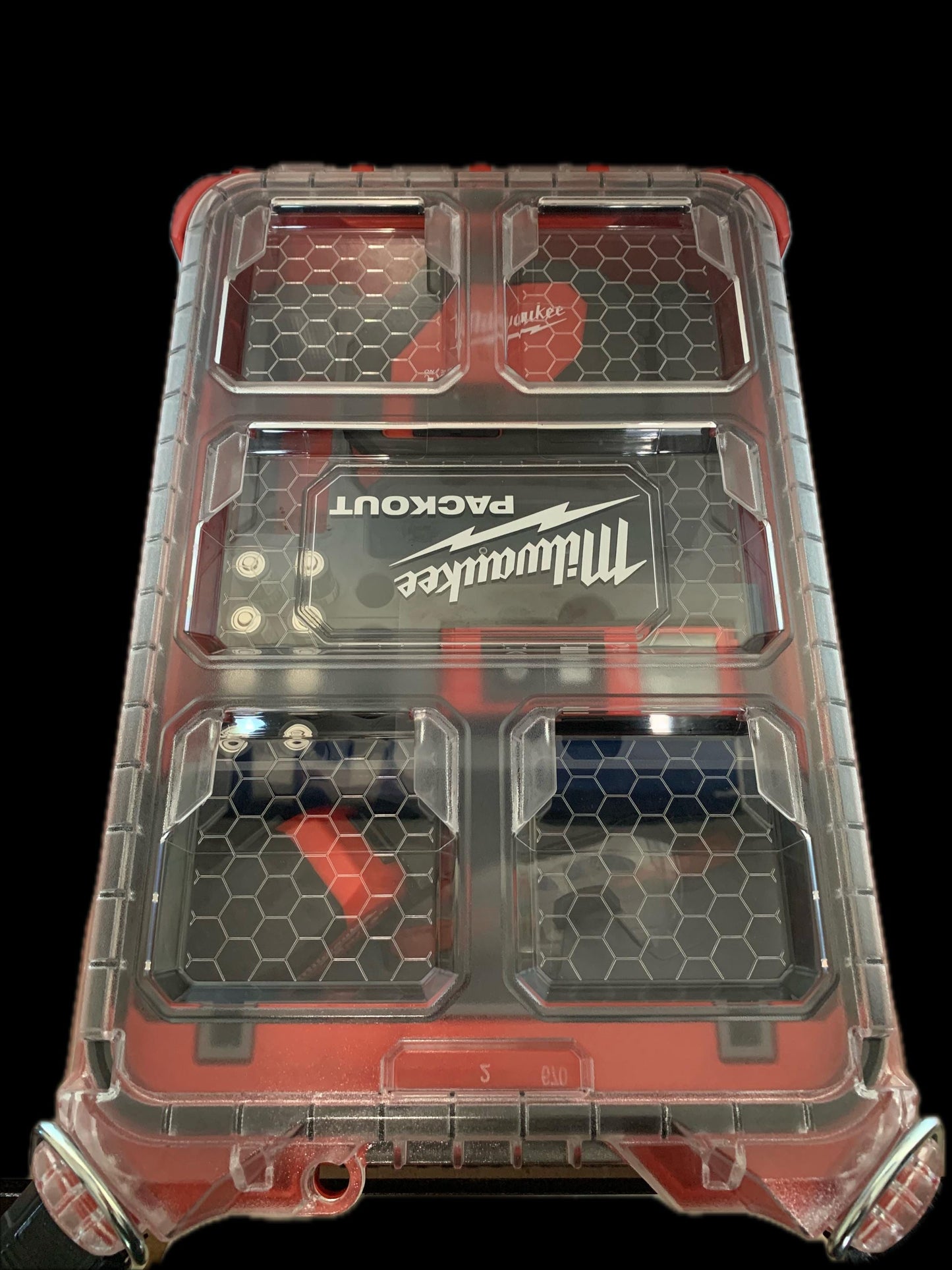 Milwaukee 3421 Green Cross Laser & 65' Distance Meter INSERT for Packout Organizer