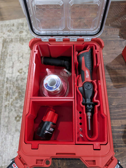 Milwaukee Packout M12 Soldering Iron Insert with 4 bins ( INSERT ONLY )