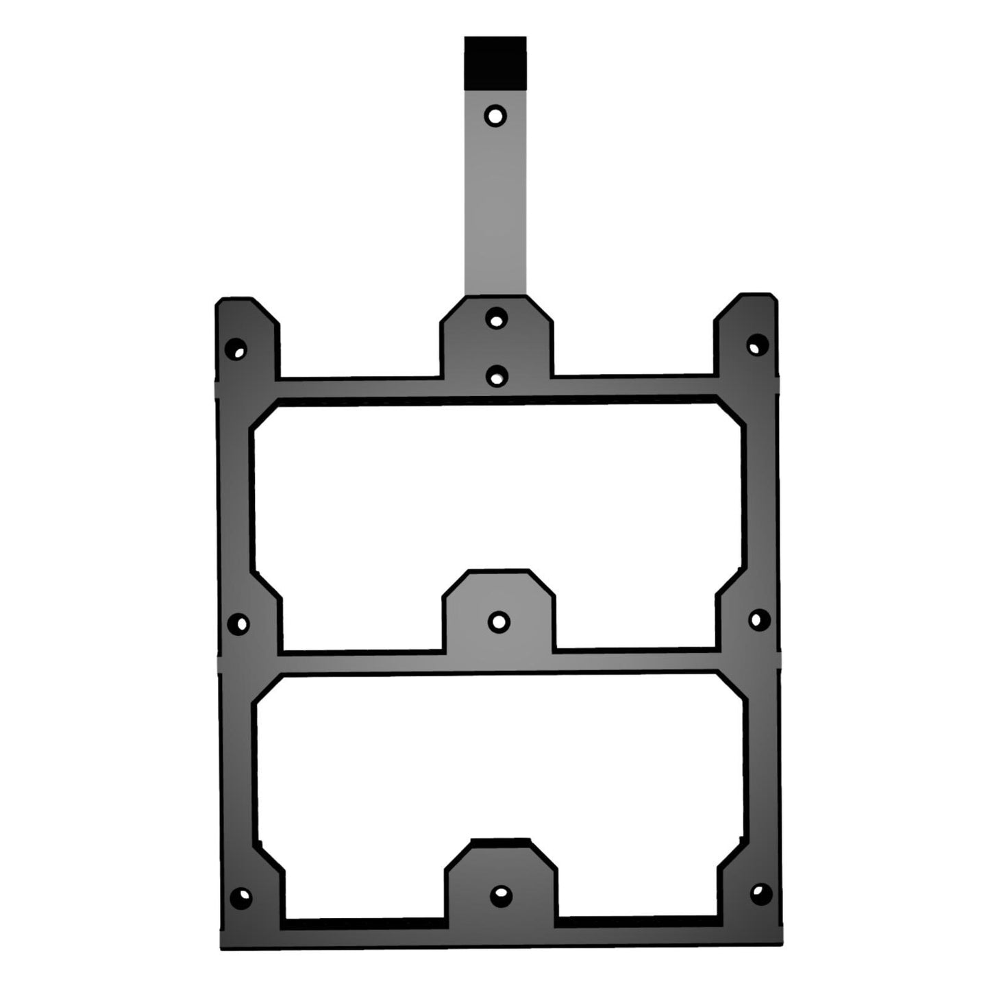 Milwaukee Packout Organiser Wall Mount