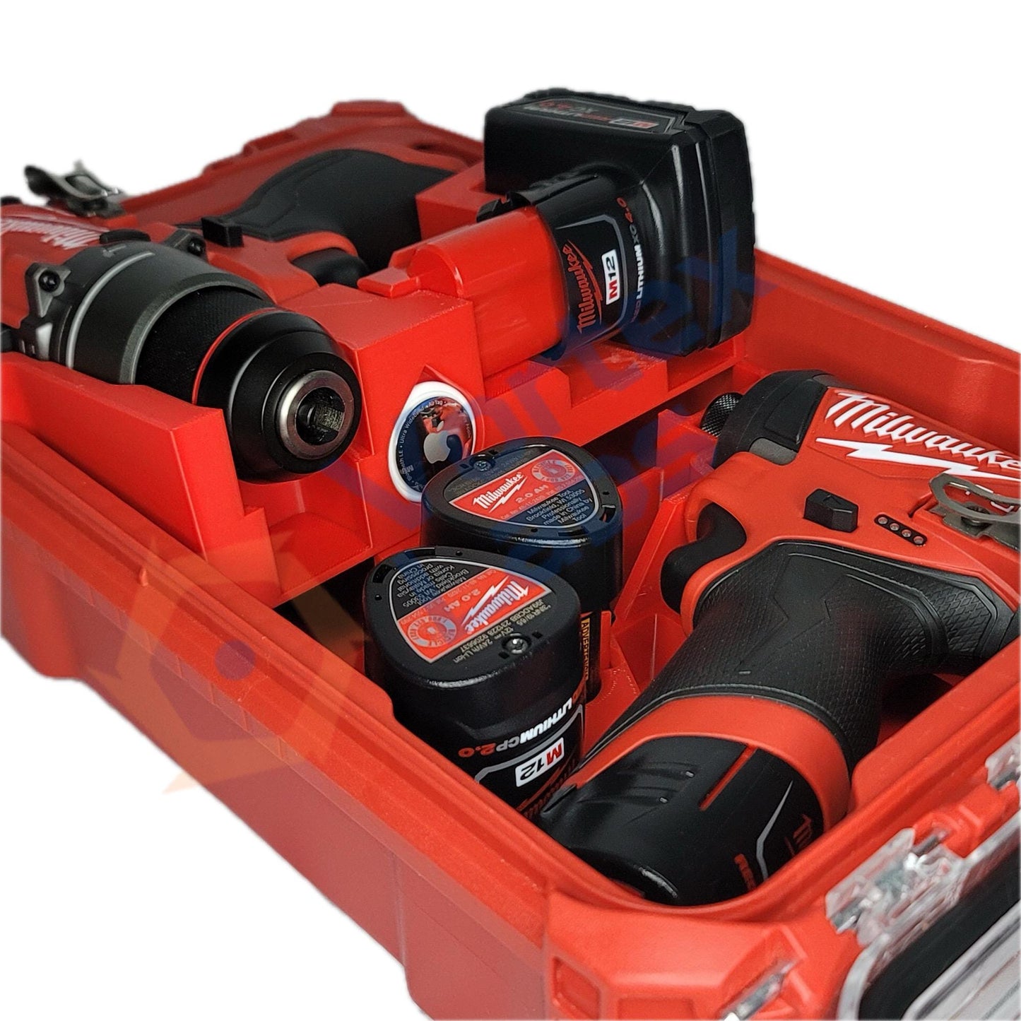 Milwaukee M12 3479 FUEL Gen 2 FPD2 Combi Drill & FID2 Impact Driver Packout INSERT