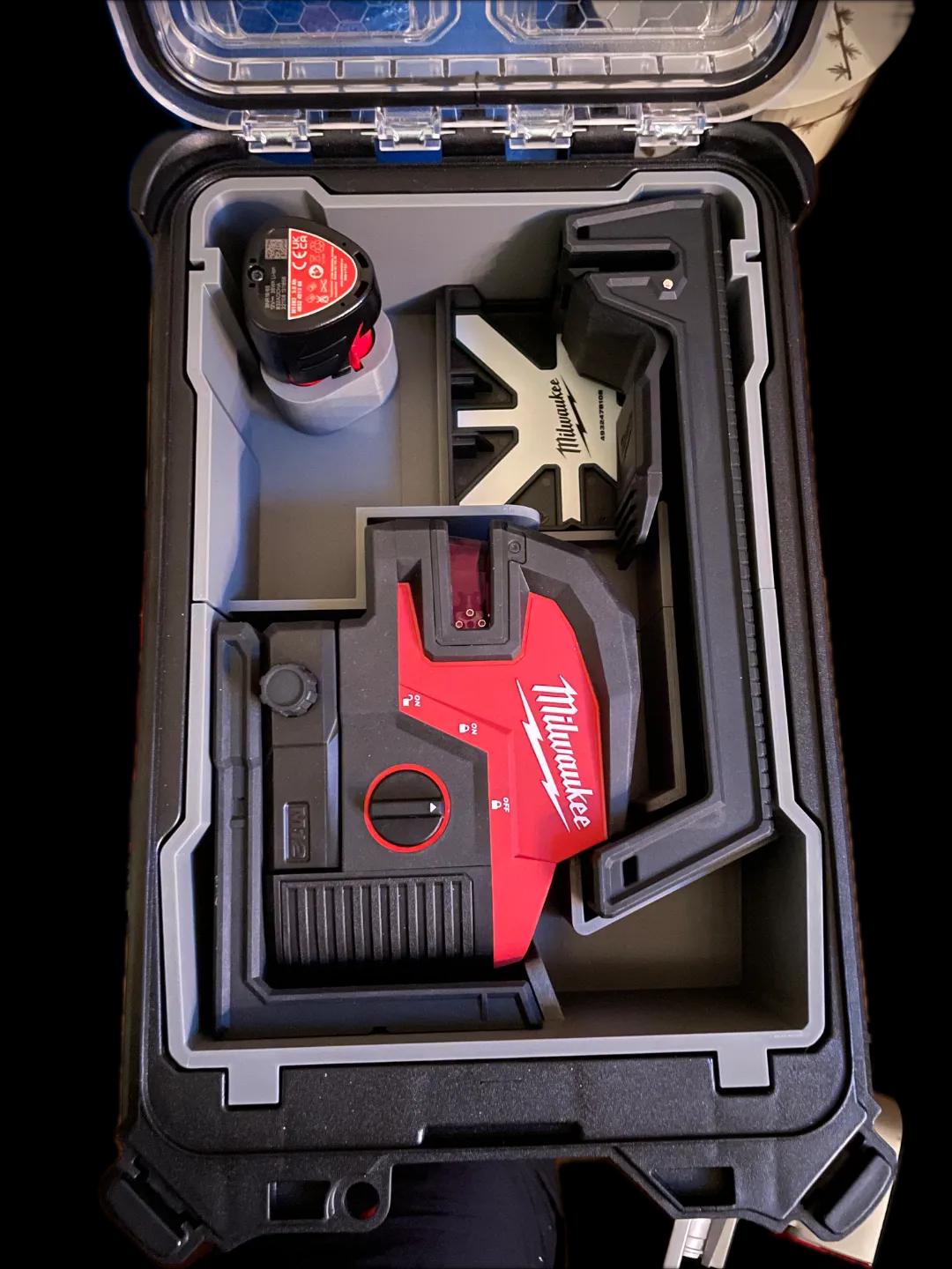 Milwaukee M12 CLLP / CLL4P Laser INSERT for Packout Organizer