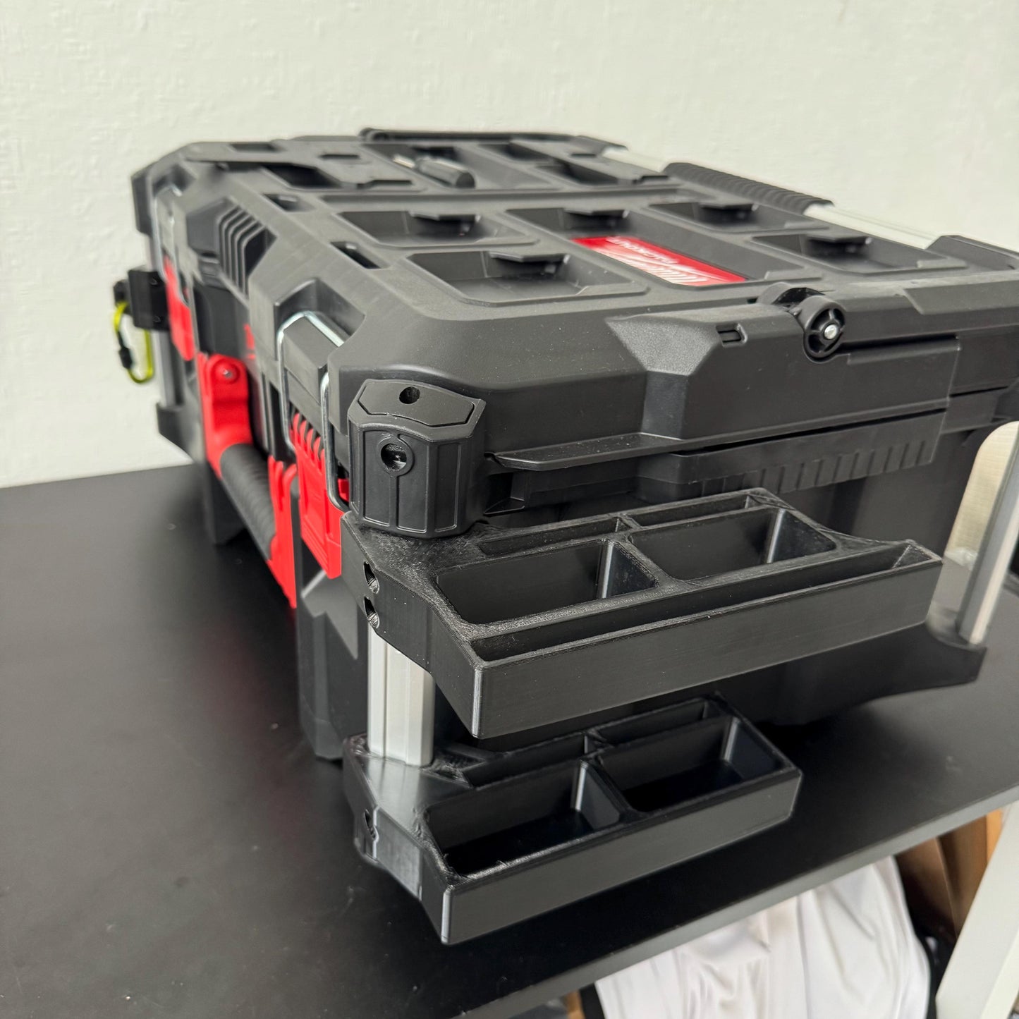 Milwaukee Packout Tool Box Accessory: 5-in-1 Mount for Levels & Squares