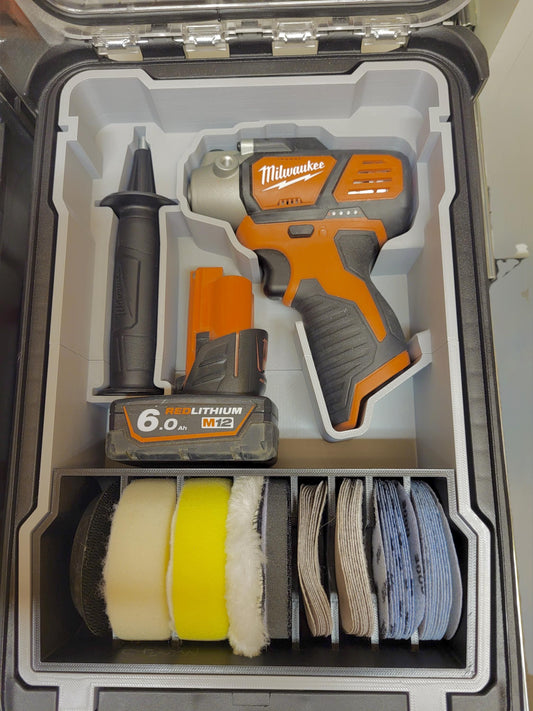 Milwaukee M12 BPS Polisher 4933447791 INSERT for Packout Organizer