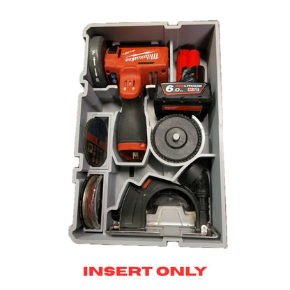 Milwaukee M12 FCOT 2522 Cut Off Tool | 3" (76mm) INSERT for Packout Drawer System
