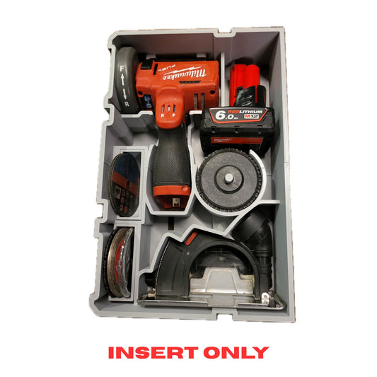 Milwaukee M12 FCOT 2522 Cut Off Tool | 3" (76mm) INSERT for Packout Drawer System