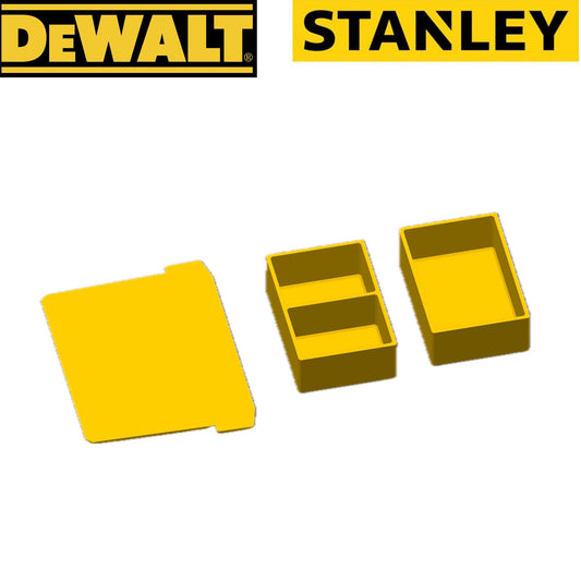 Stanley/Dewalt FatMax Deep Pro Organiser Divider & 2 Bins