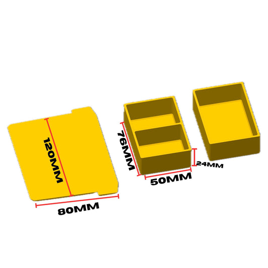Stanley/Dewalt FatMax Deep Pro Organiser Divider & 2 Bins