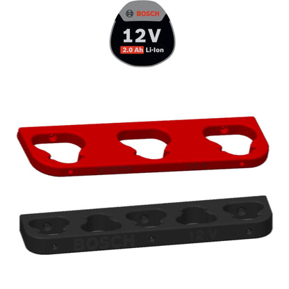 BOSCH 10.8V 12V 12V MAX Battery Mount Holder x3 - x5