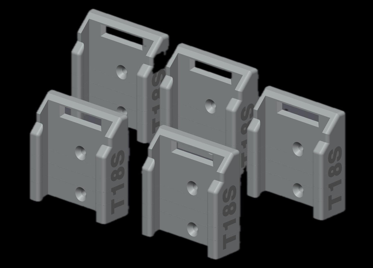 trend T18S 18V Battery Holder Mount Heavy Duty Wall Mount