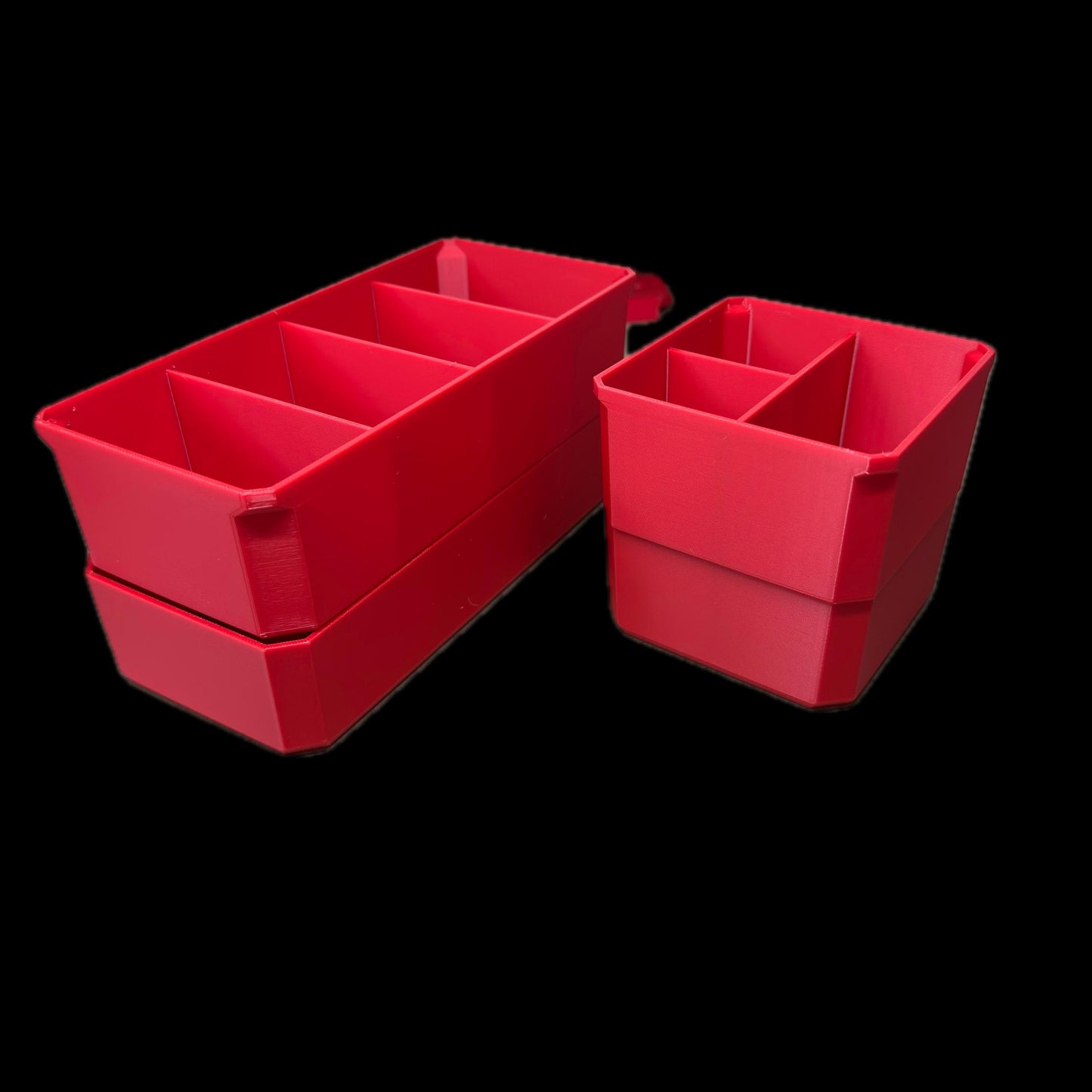 Custom Bin Divider Nesting Inserts for Milwaukee Packout Organiser Bins 2 Level