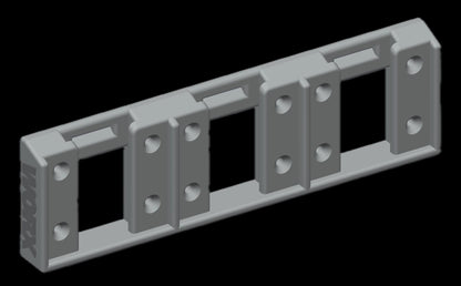 Triple Battery Wall Mount for WORX 20v PowerShare Battery Holder