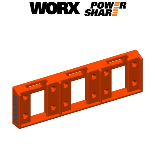 Triple Battery Wall Mount for WORX 20v PowerShare Battery Holder